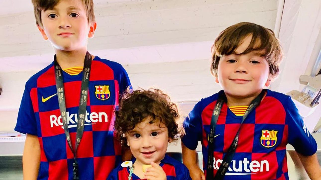 Los hijos de Messi ahora se dedican al boxeo