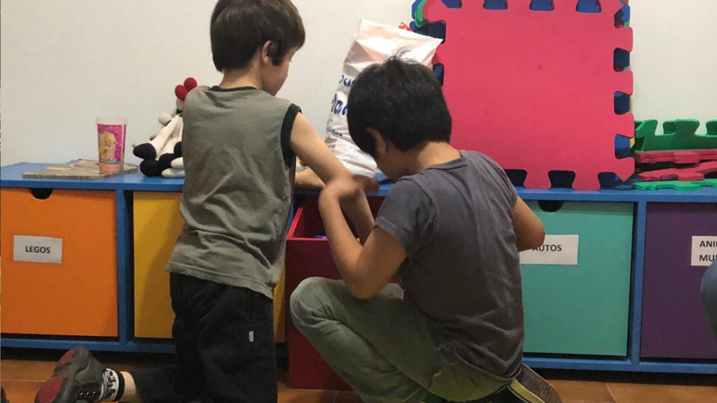 Uno de los espacios predilectos es la sala de juegos.
